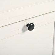 Kitchen Island, Serving Cart With Extendable Worktop, Kitchen Cabinet, Kitchen Trolley, Dining Cart With Wood Grain, Dining Cart With Two Doors And Three Drawers