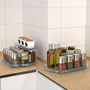 Kitchen Refrigerator Rotating Dining Tray Refrigerated Drinks