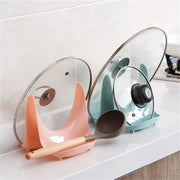 Multifunctional Kitchen Storage Rack for Utensils and Lids